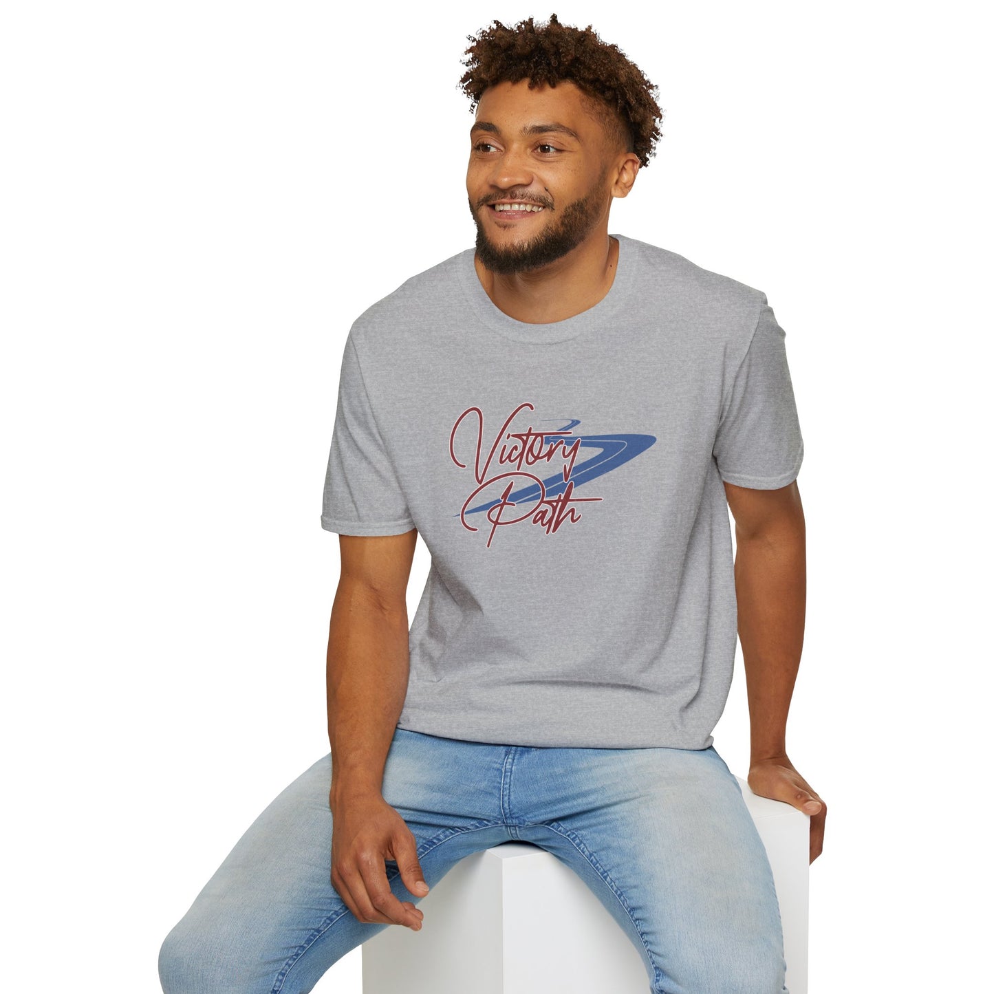 "Victory Path" – The Road to Success Motivational T-Shirt