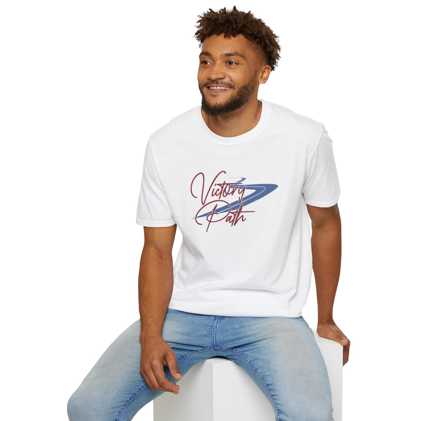 "Victory Path" – The Road to Success Motivational T-Shirt