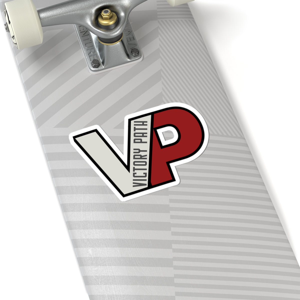 Victory Path Kiss-Cut Stickers | Skateboard, Laptop, Water Bottle, Journal, Customizable Decals
