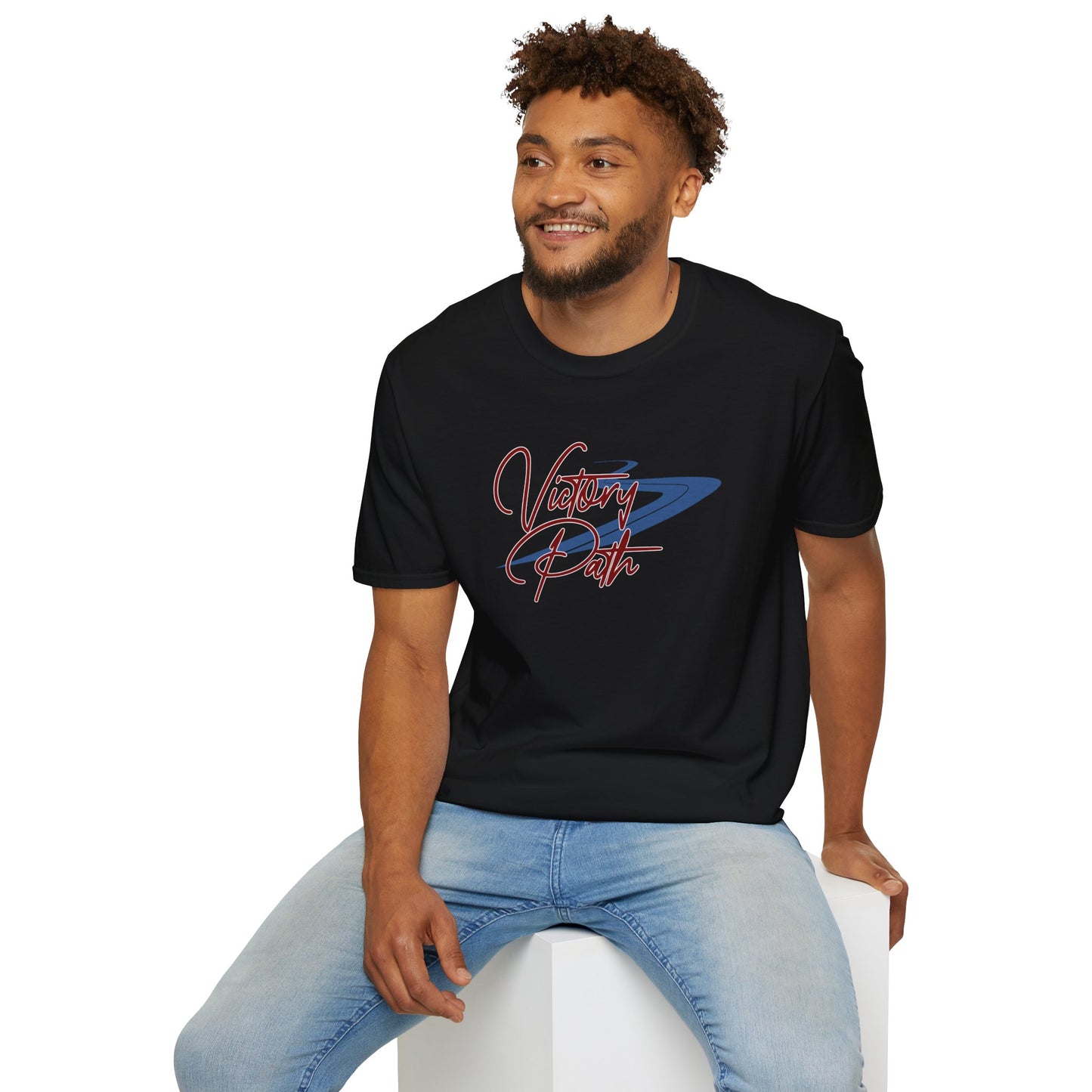 "Victory Path" – The Road to Success Motivational T-Shirt