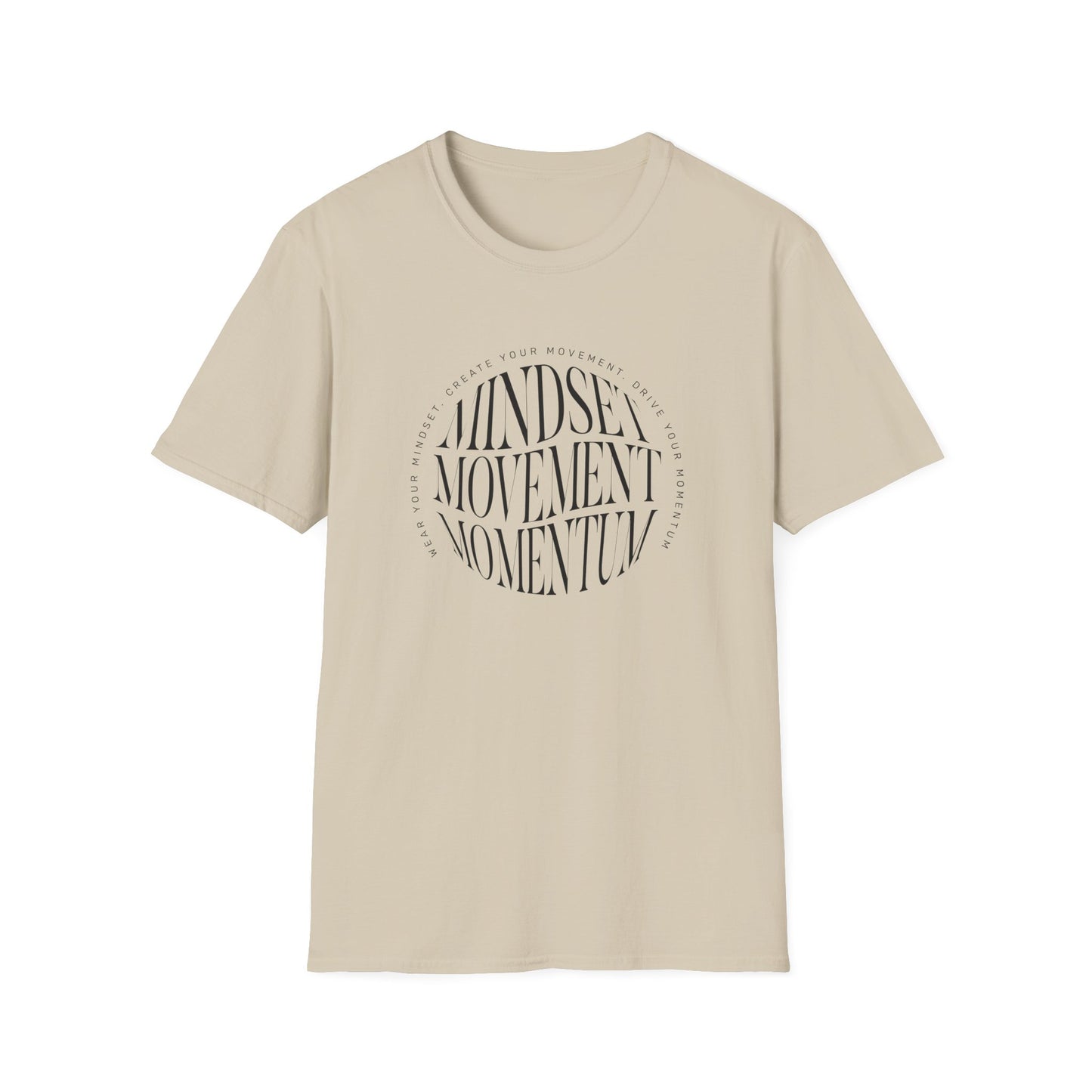 "Mindset, Movement, Momentum" – Motivation in Motion T-Shirt