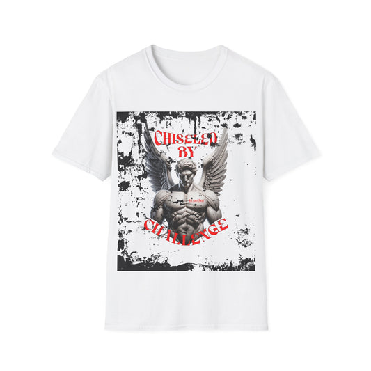 Copy of "Chiseled by Challenge" – Strength & Resilience Motivational T-Shirt