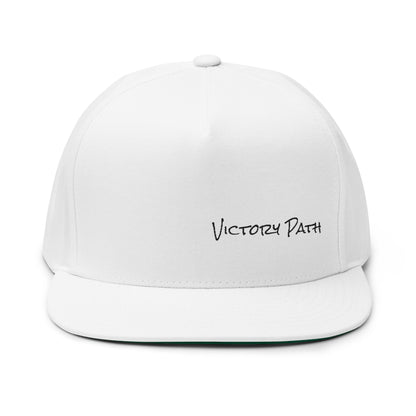 Victory Path Signature Snapback – Flat Bill Edition