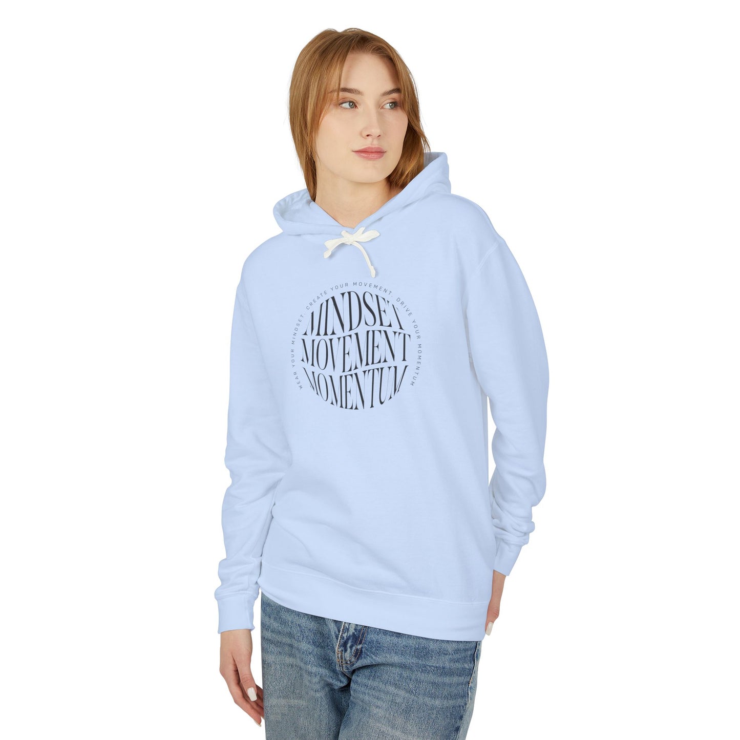 Mindset Movement Momentum Lightweight Hooded Sweatshirt