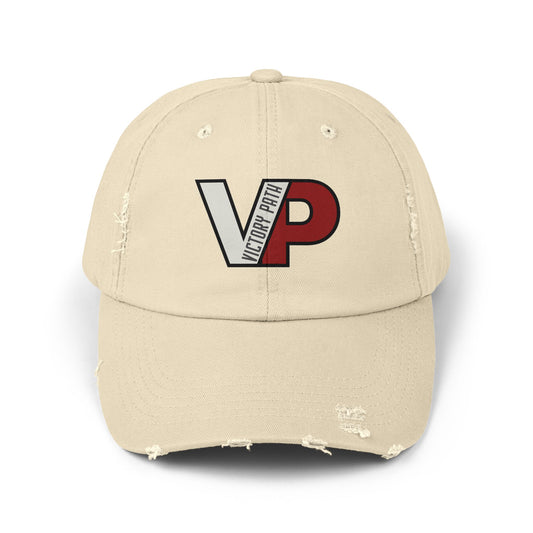 Distressed Victory Path Logo Hat – Unisex Vintage Style