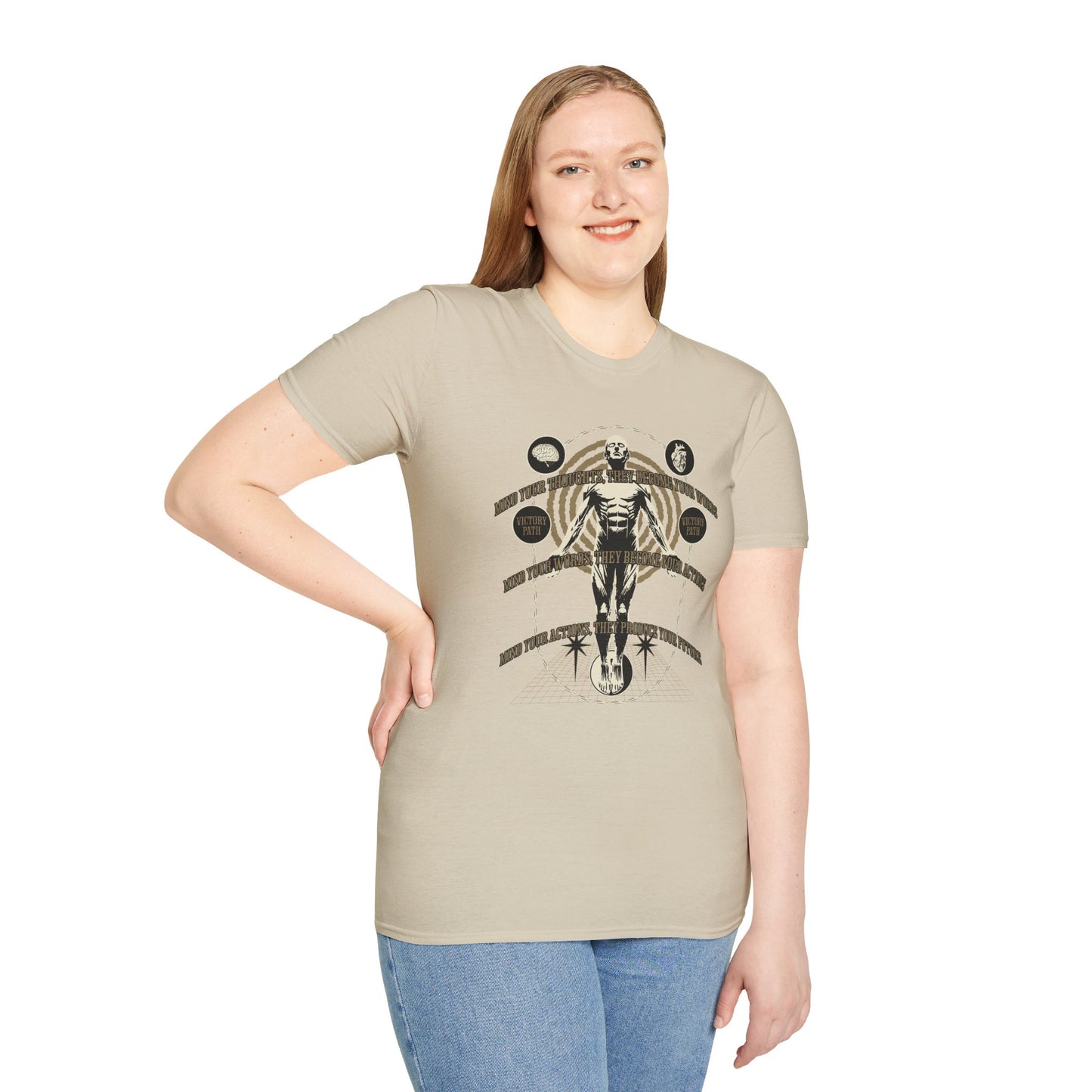 "Mind Your Thoughts" – Motivational Mindset & Success T-Shirt