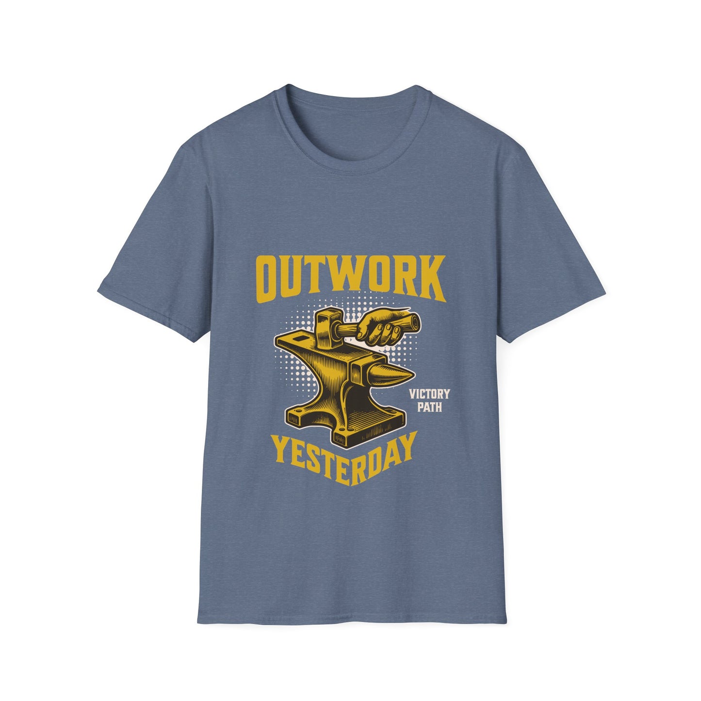 "Outwork Yesterday" – Hard Work & Hustle Motivational T-Shirt