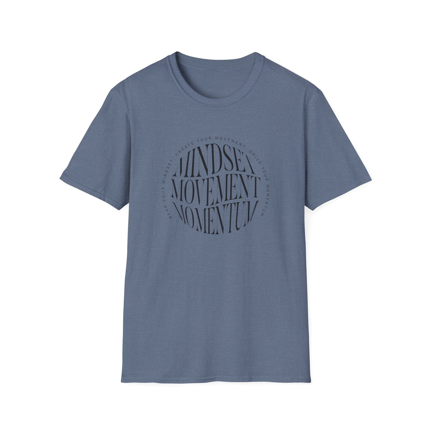 "Mindset, Movement, Momentum" – Motivation in Motion T-Shirt