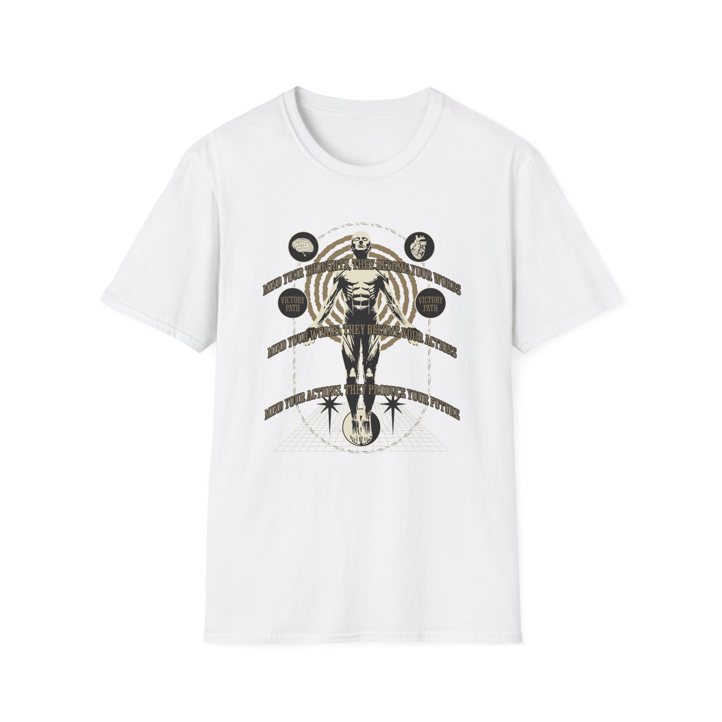 "Mind Your Thoughts" – Motivational Mindset & Success T-Shirt