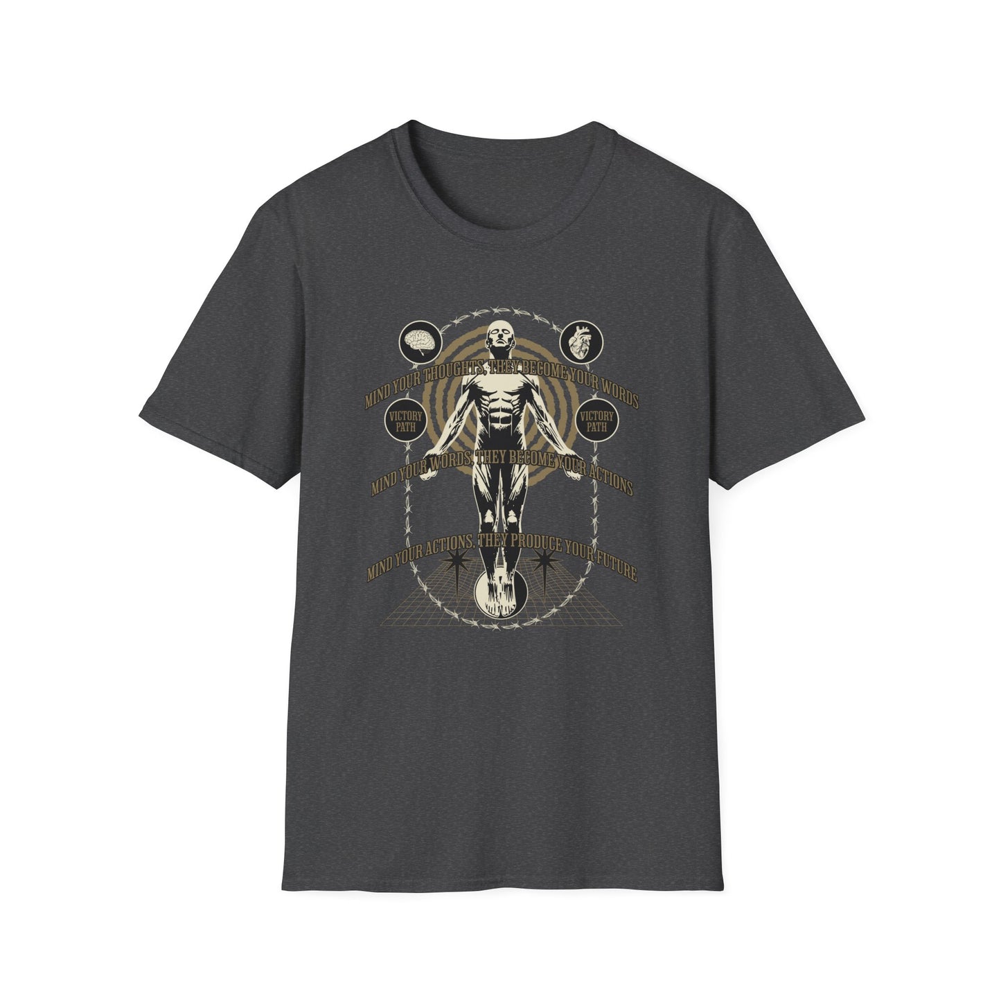 "Mind Your Thoughts" – Motivational Mindset & Success T-Shirt