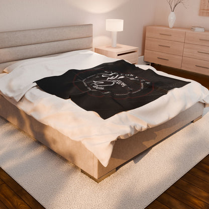 Cozy Velveteen Plush Blanket - Victory Path Throw for Comfort
