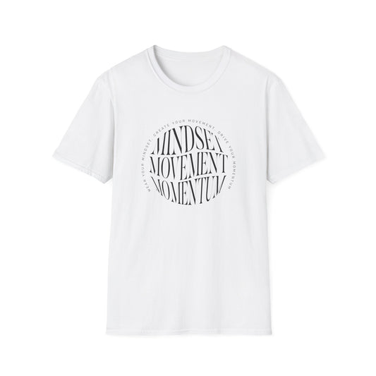 "Mindset, Movement, Momentum" – Motivation in Motion T-Shirt