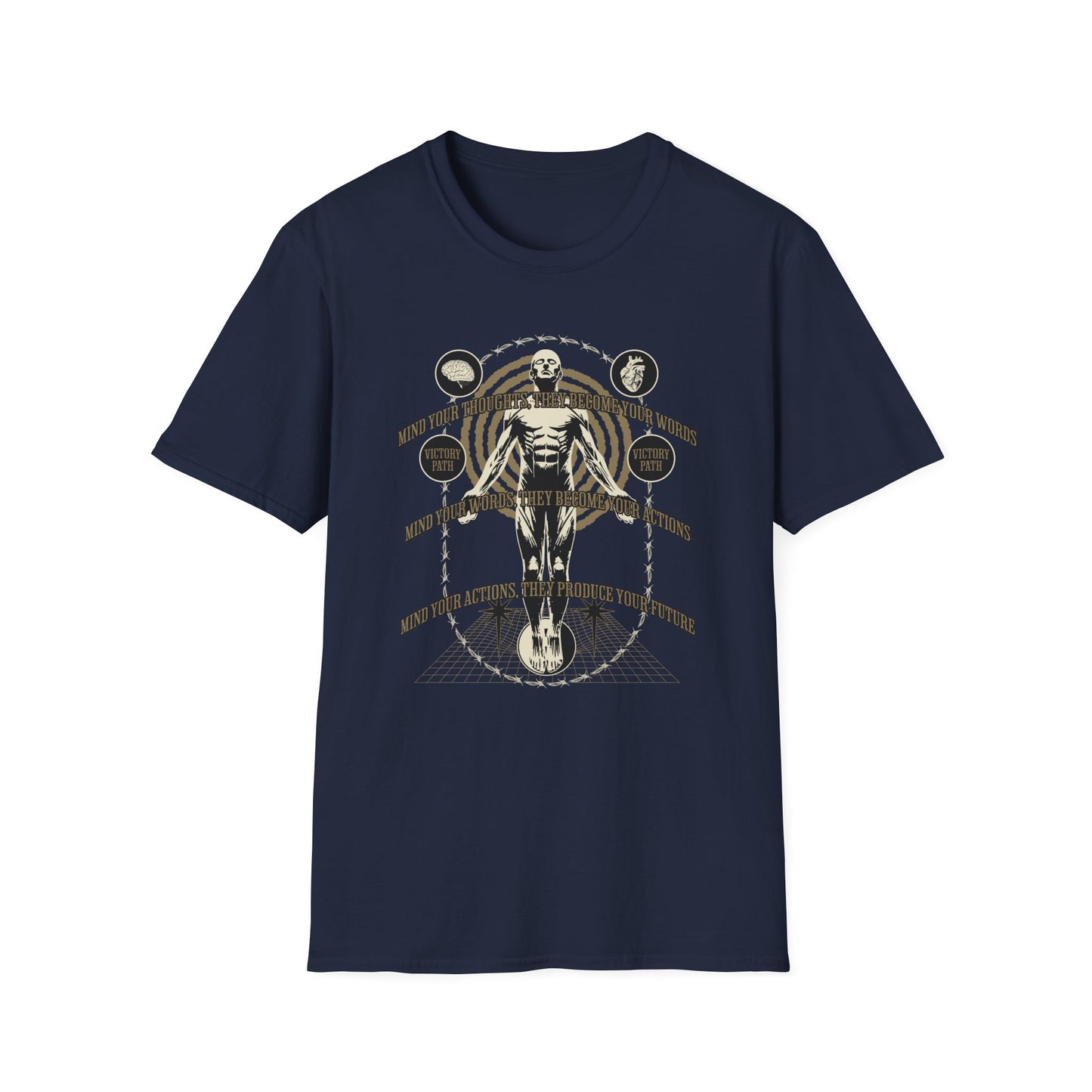 "Mind Your Thoughts" – Motivational Mindset & Success T-Shirt