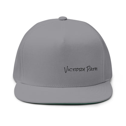 Victory Path Signature Snapback – Flat Bill Edition